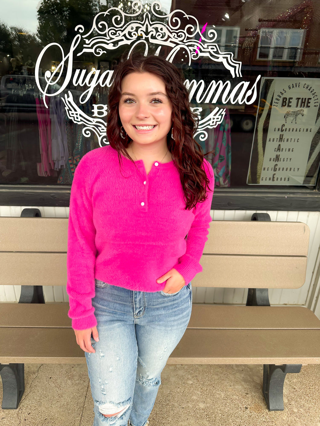 Bright Attention Sweater