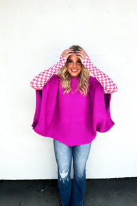 Meg Pullover Poncho