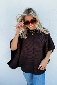 Meg Pullover Poncho