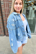 Load image into Gallery viewer, Haven Pearl Denim Jacket