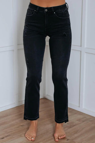 Black Risen Jeans