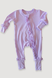 Ruffle Butt Long Sleeve Onesie