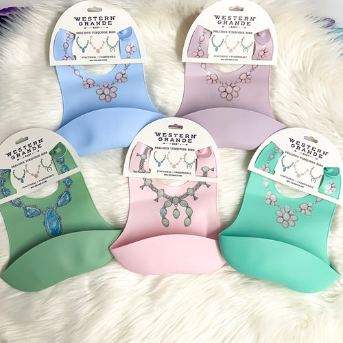 Precious Turquoise Bibs