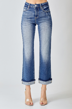 Load image into Gallery viewer, Risen Ankle Straight Jeans
