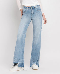 Impressed Flare Jeans