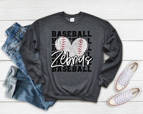Stacked Baseball Sweatshirt