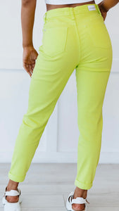 Lime Green Jeans