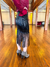 Load image into Gallery viewer, Sequin Fringe Skirt