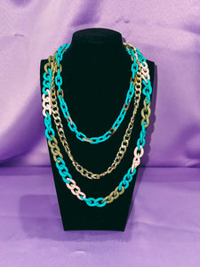 3 Chain Link Necklace